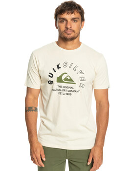 camiseta manga corta quiksilver hombre MIXEDSIGNALS M verde agua