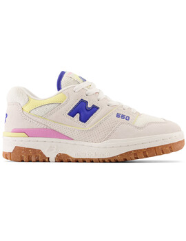 zapatilla mujer  new balance W550, blanco