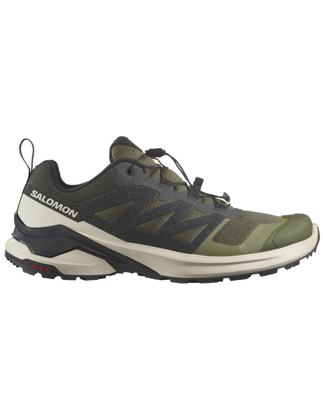 Zapatillas montaña Salomon X Braze Mid GTX verde negro hombre