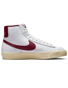 zapatilla nike mujer BLAZER LOW '77 SE , blanco-rojo