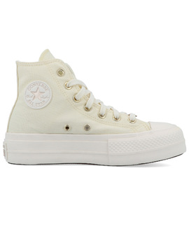 zapatilla converse mujer CHUCK TAYLOR ALL STAR LIFT, vainilla