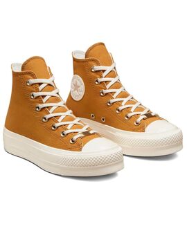 zapatilla converse mujer CHUCK TAYLOR ALL STAR LIFT, camel