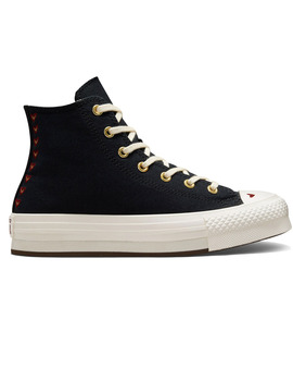 zapatilla converse CHUCK TAYLOR ALL STAR EVA LIFT, negro