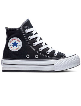 zapatilla converse CHUCK TAYLOR ALL STAR EVA LIFT, negro