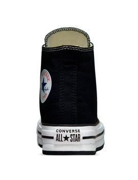 zapatilla converse CHUCK TAYLOR ALL STAR EVA LIFT, negro