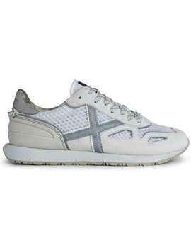 zapatilla munich hombre MASSANA 509, blanco-gris plata