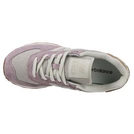 ZAPATILLA NEW BALANCE WL574 LIFESTYLE, MALVA/GRIS