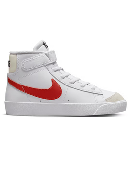 ZAPATILLA NIKE BLAZER MID '77 LITTLE KIDS', BLANCO/ROJO