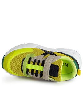 zapatilla munich niño MINI TRACK 60, amarillo