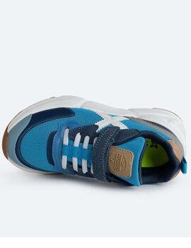 zapatilla munich niño MINI TRACK VCO 59, azul