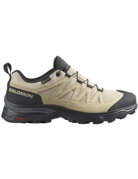 salomon mujer X LEATHER GORETEX, camel