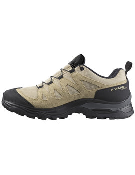 zapatillas salomon mujer  X WARD LEATHER GORETEX, camel