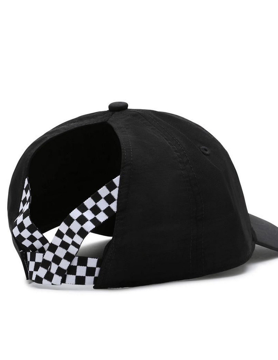 gorra vans HIGH BACK , negro-cuadros