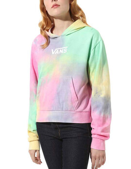camiseta  Vans mujer RESORT WASH CROP, multicolor