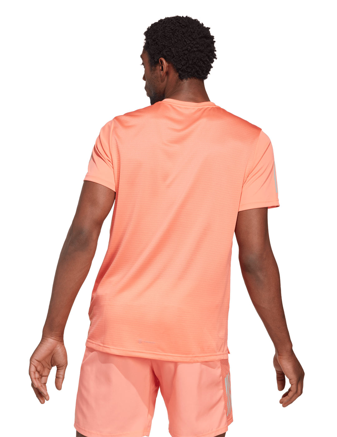 camiseta técnica adidas manga corta para hombre OWN THE RUN , naranja