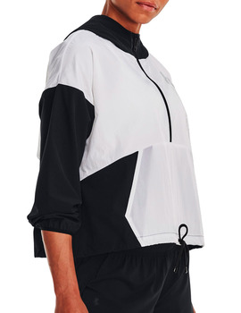 canguro under armour mujer WOVEN GRAPHIC , negro-blanco