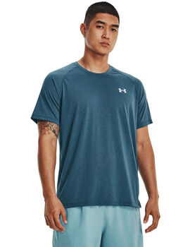 camiseta tecnica  manga corta under armour hombre UA STREAKER azul