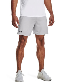 pantalón corto under armour para hombe VANISH WOVEN 6 IN, gris