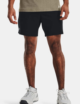 pantalón corto under armour para hombe VANISH WOVEN 6 IN, negro