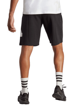 short adidas hombre algodón, negro