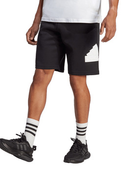 short adidas hombre algodón, negro