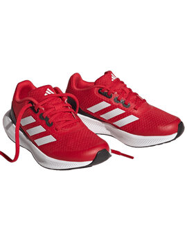 zapatilla adidas junior multideporte RUNFALCON 3.0 K, rojo-blanco