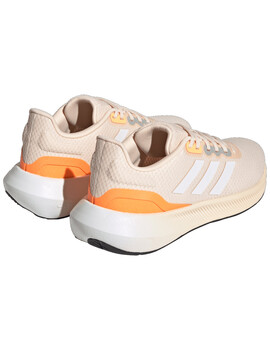 zapatilla running adidas mujer RUNFALCON 3.0 W, beige-naranja