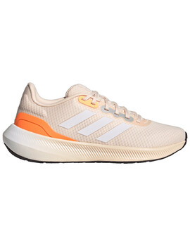 zapatilla running adidas mujer RUNFALCON 3.0 W, beige-naranja