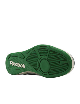 zapatilla clásica reebok hombre BB 4000 II, blanco-verde-gris