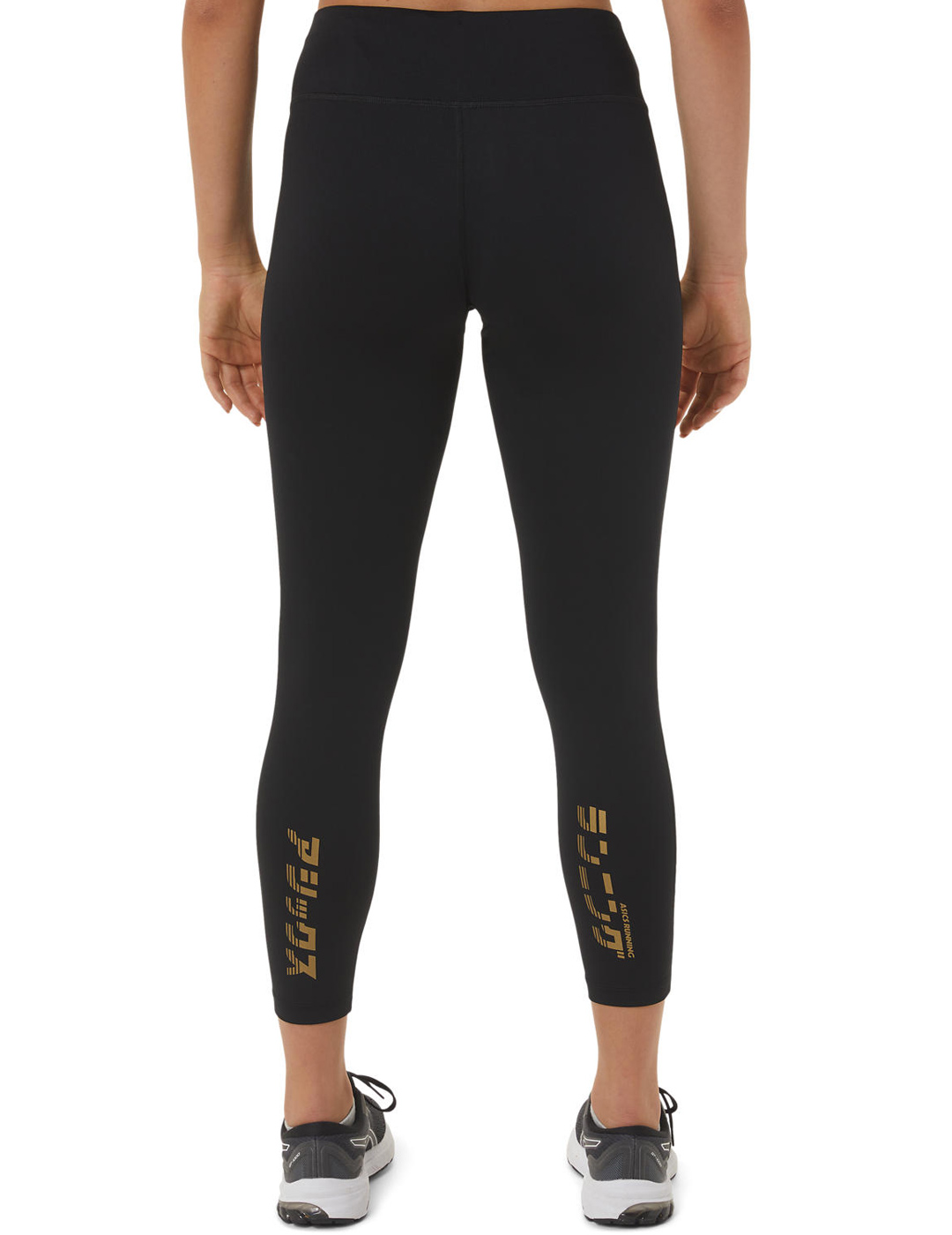 malla larga  running asics mujer  KATAKANA CROP negro