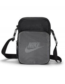 bandolera nike  HERITAGE 2.0 gris-negro