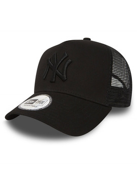 gorra new era CLEAN TRUCKER NEW YORK YANKEES, negro