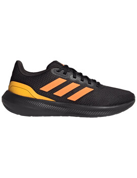 zapatilla running adidas hombre RUNFALCON 3.0, negro-naranja