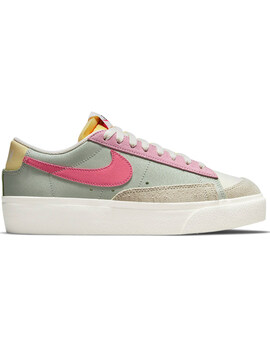 zapatilla moda nike mujer  BLAZER LOW PLATFORM , multicolor