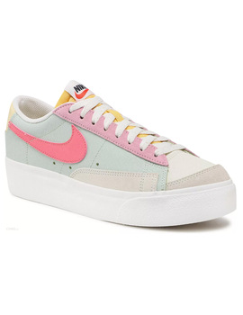 zapatilla moda nike mujer  BLAZER LOW PLATFORM , multicolor