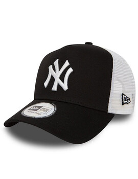 GORRA NEW ERA CLEAN TRUCKER 2 NEW YORK YANKES NEGRO