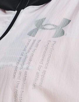 canguro under armour mujer WOVEN GRAPHIC , negro-blanco