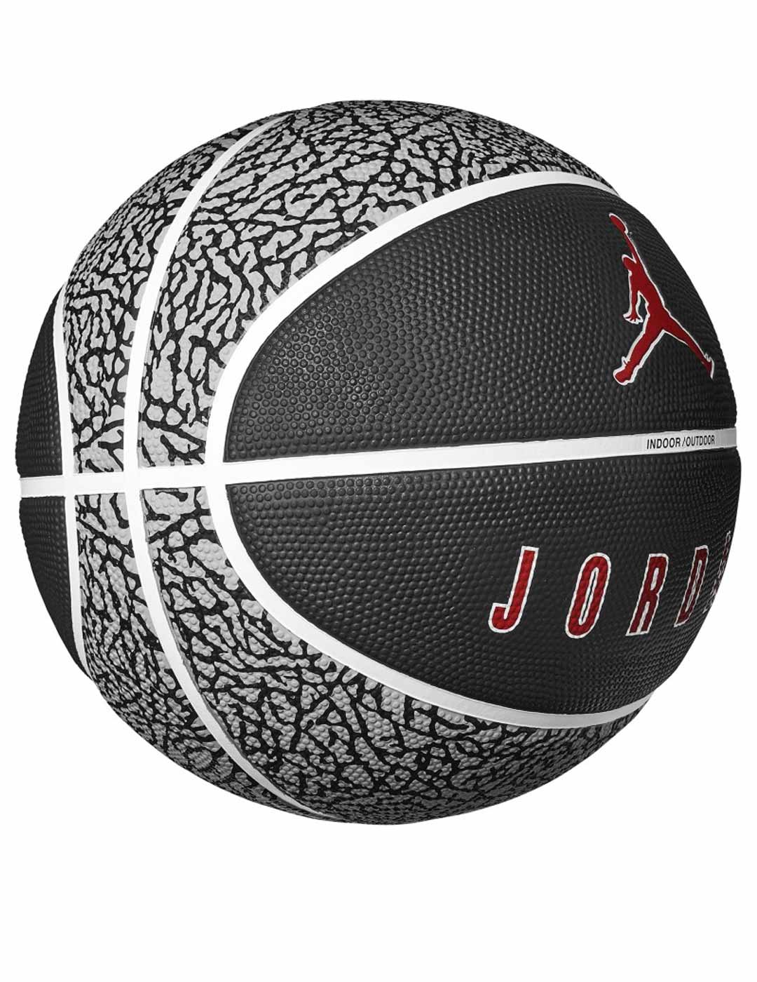 balón de baloncesto JORDAN PLAYGROUND talla 5, negro-gris