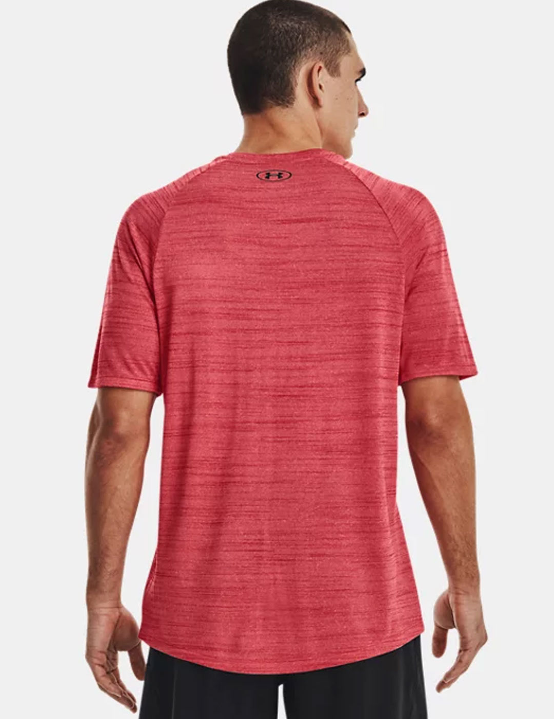 camiseta técnica hombre manga corta  under armour  TIGER TECH 2.0 SS, rojo