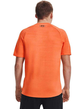 camiseta técnica hombre manga corta  under armour  TIGER TECH 2.0 SS, naranja