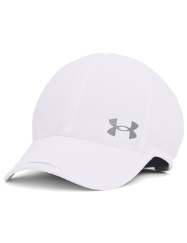 gorra under armour mujer running ISOCHILL , blanco