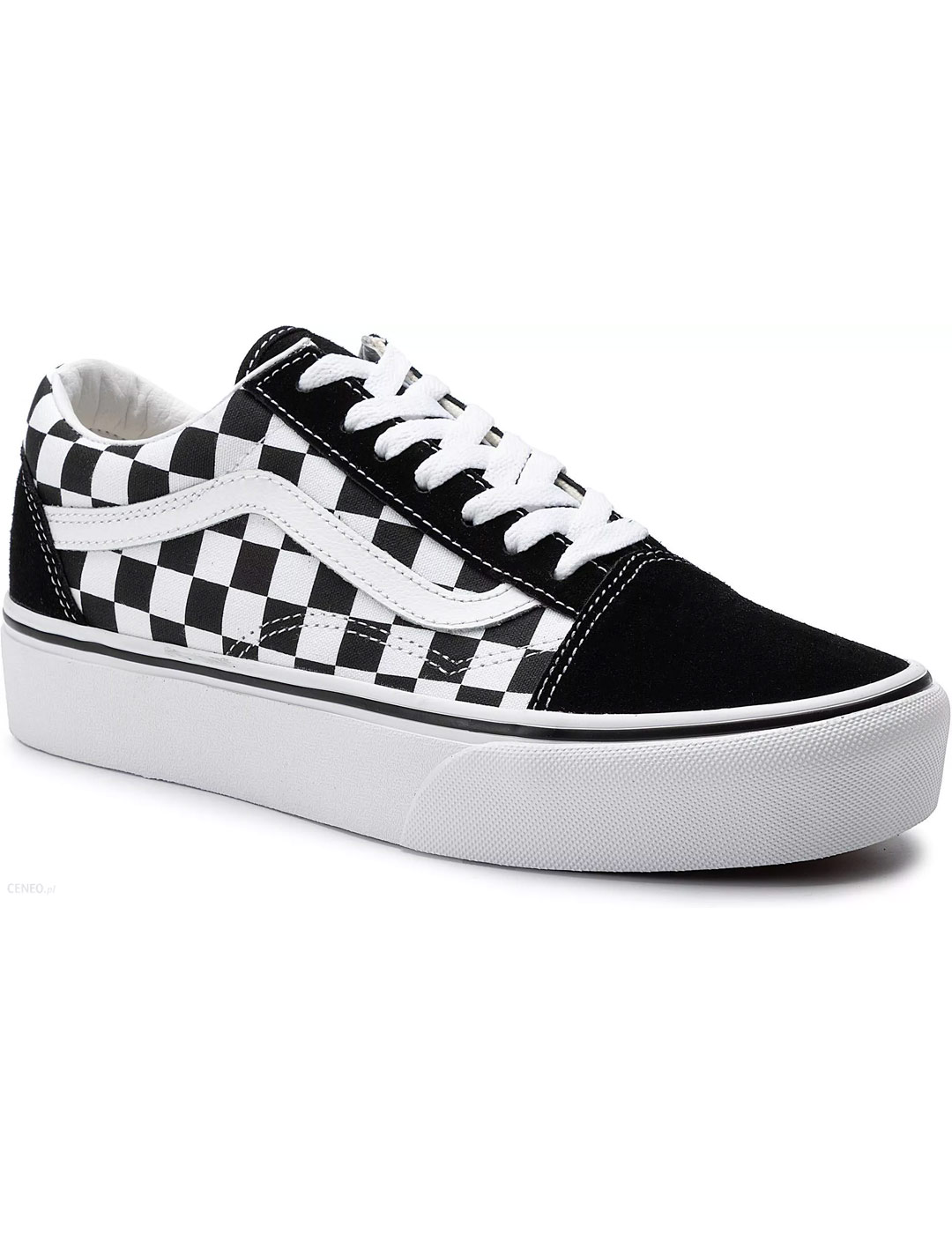 ZAPATILLA VANS UA OLD SKOOL PLATFORM, NEGRO