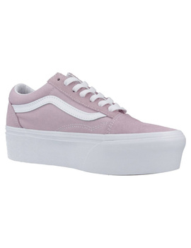 zapatilla vans baja lila mujer UA OLD SKOOL STACKFORM,