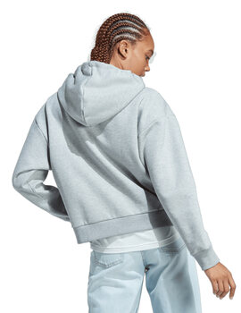 sudadera adidas capucha mujer  FI BOS, gris