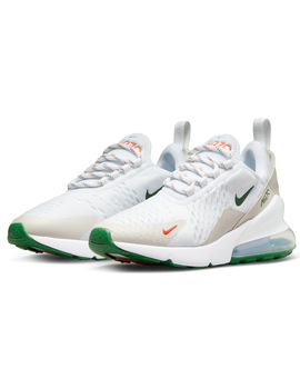 NIKE AIR MAX 270 NIÑO, BLANCO/VERDE