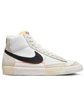 zapatilla nike hombre  BLAZER MID PRO CLUB blanco-negro