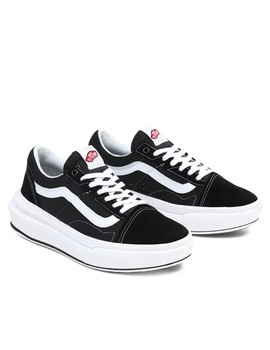 zapatilla vans UA OLD SKOOL OVERT CC, negro-blanco