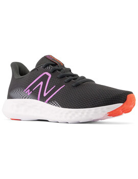 zapatilla running new balance mujer W411V2-LC3, negro