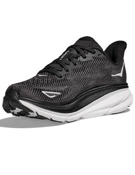 zapatilla running hoka hombre CLIFTON 9, negro