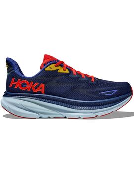 zapatilla running hoka hombre CLIFTON 9, marino